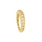 Croissant Ring 925 Sterling Silver 18K Gold Plated